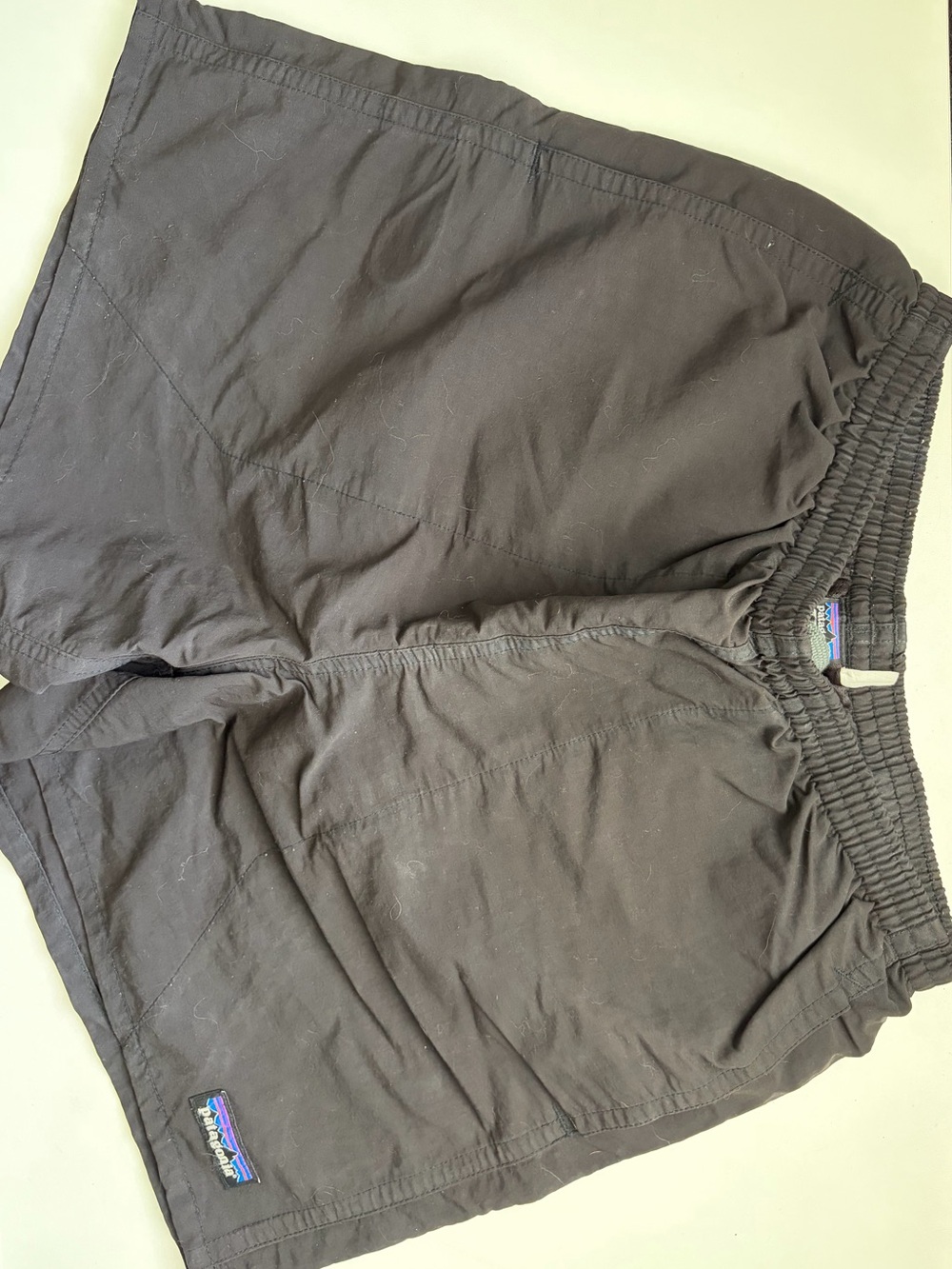 Patagonia Men's Black Baggies Shorts -  5” Inseam
